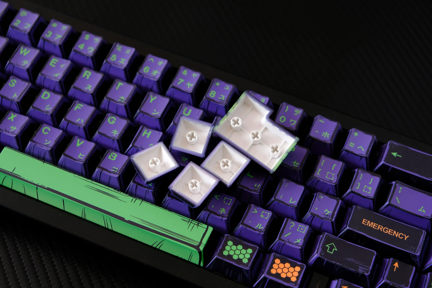 Comic PBT Dye-Sublimation Keycaps - Eva