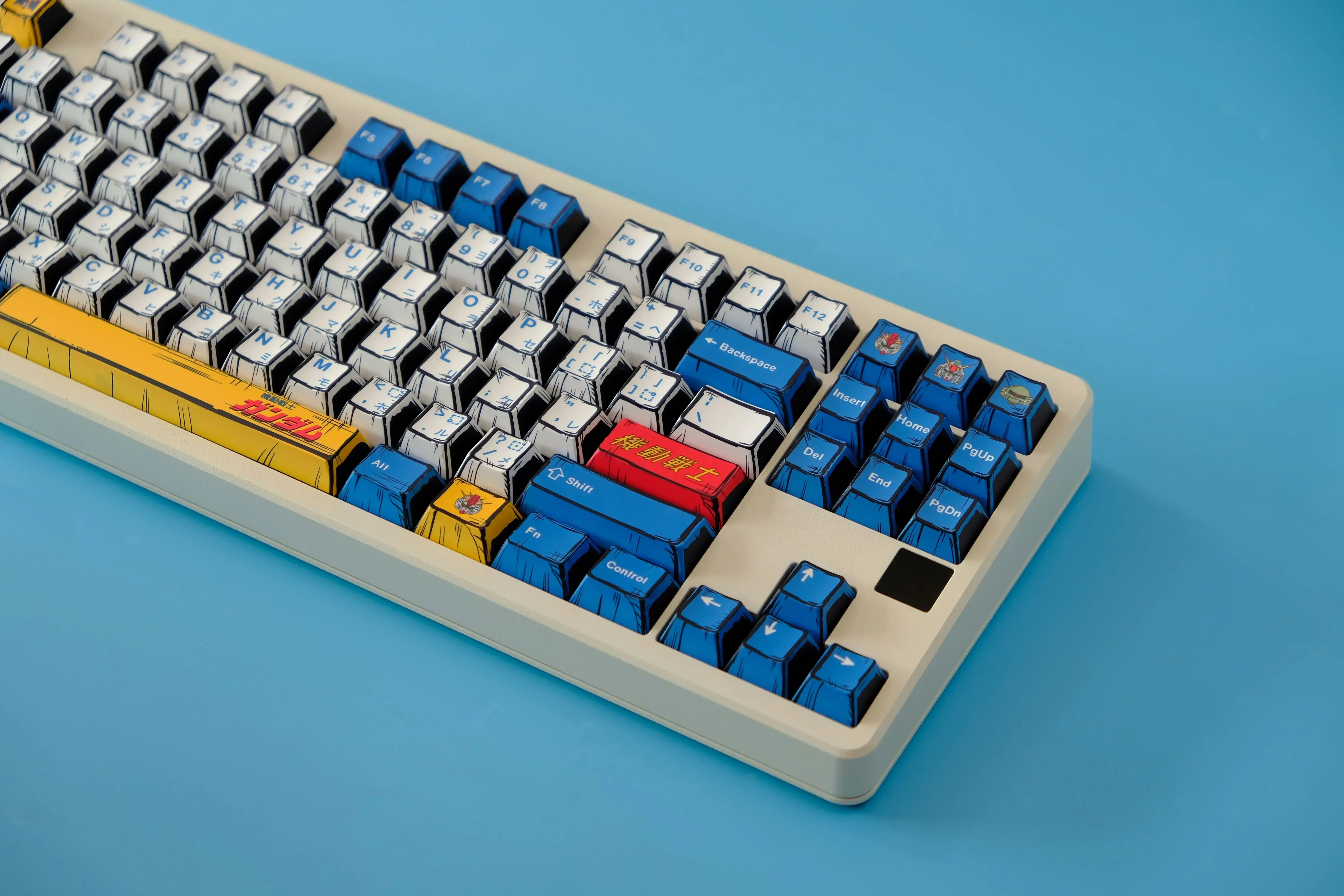 Comic PBT Dye-Sublimation Keycaps - Gundam
