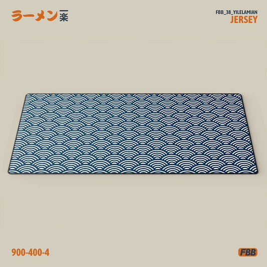 Seigaiha Wave Japanese Desk Mat