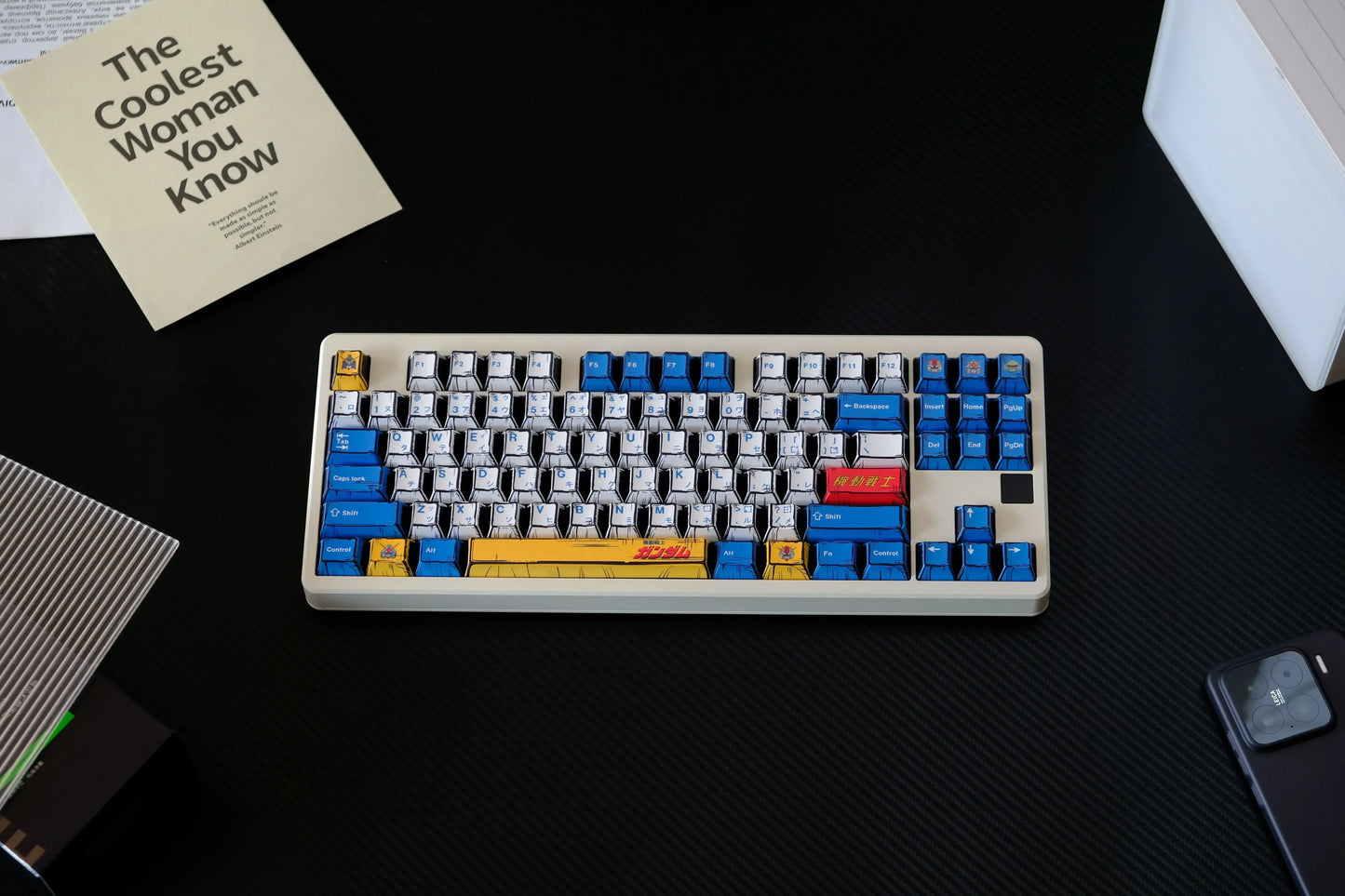 Comic PBT Dye-Sublimation Keycaps - Gundam