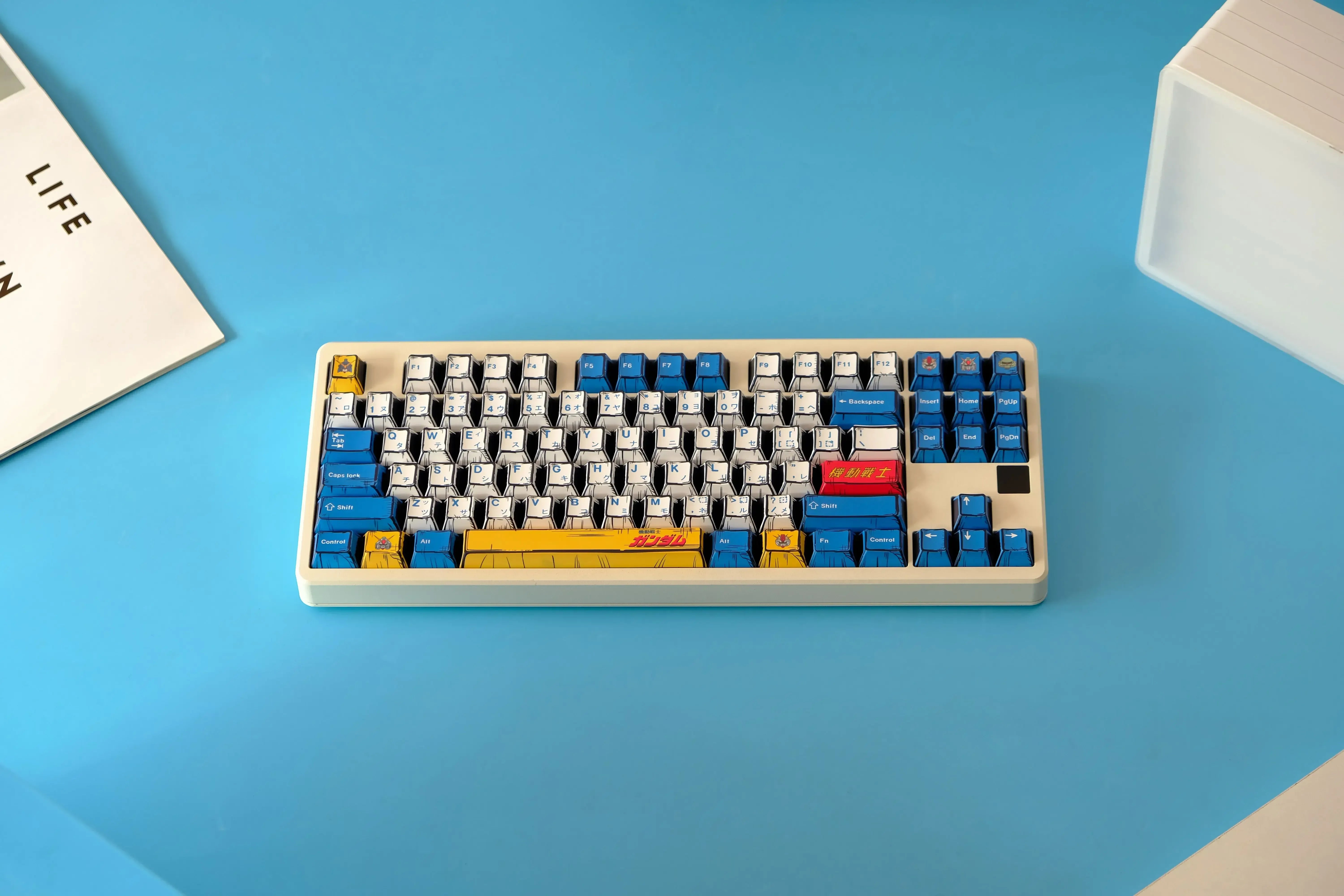 Comic PBT Dye-Sublimation Keycaps - Gundam