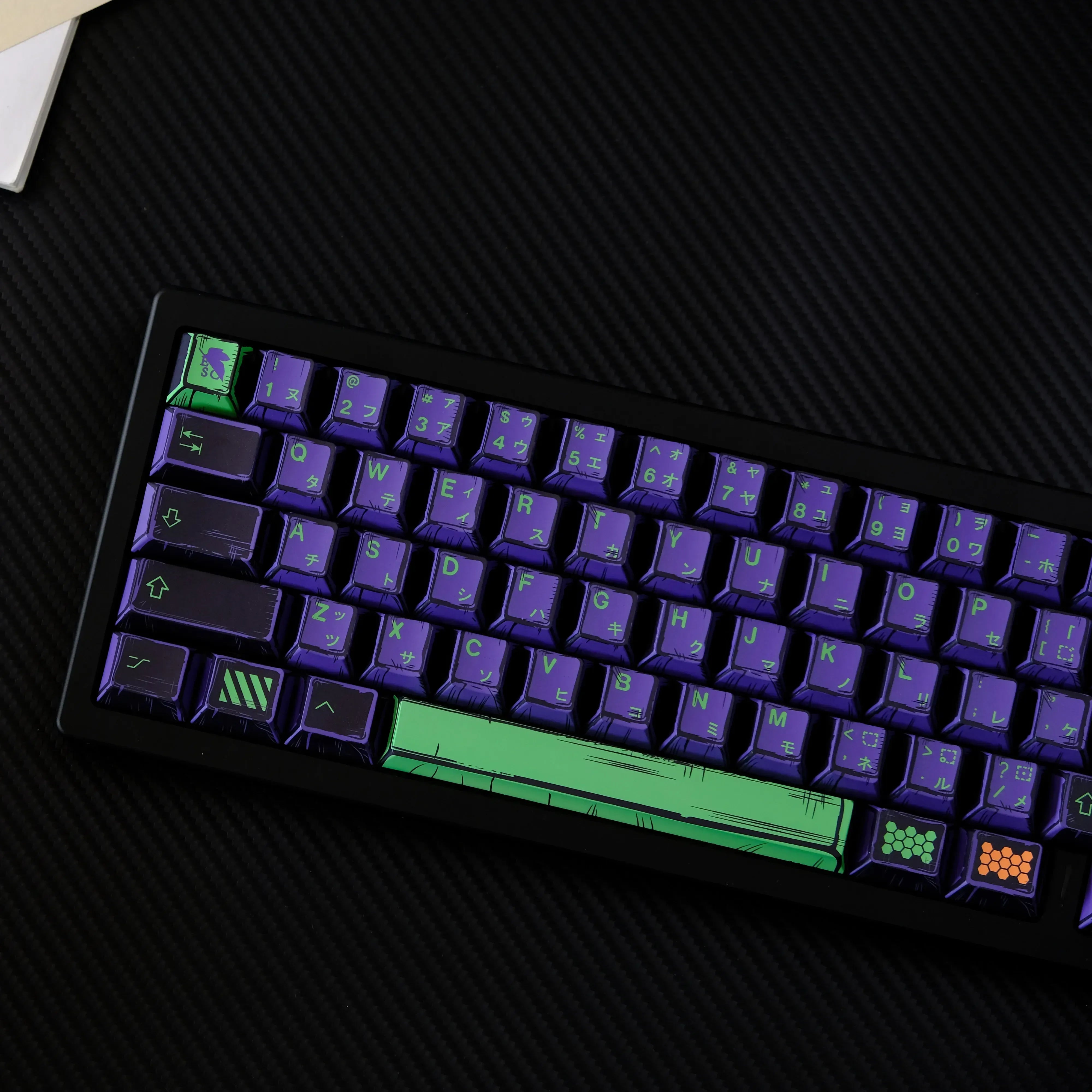 Comic PBT Dye-Sublimation Keycaps - Eva