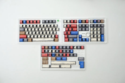 Comic PBT Dye-Sublimation Keycaps - Mixed Light