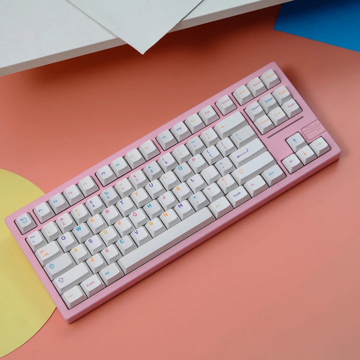 Cherry Profile Keycaps Double-Shot ABS - Underworld White