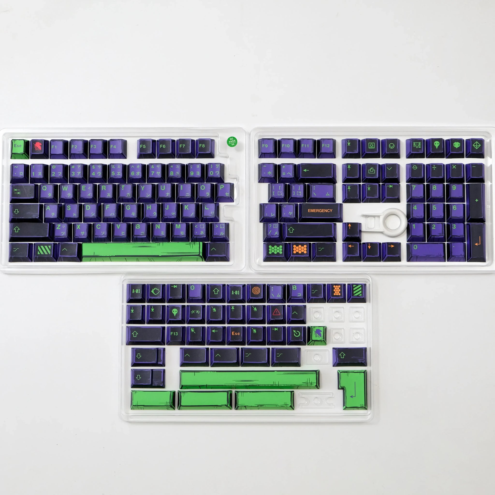 Comic PBT Dye-Sublimation Keycaps - Eva